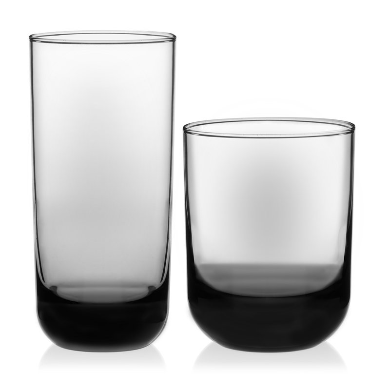 Libbey Polaris 16Piece Tumbler and Rocks Glass Set & Reviews Wayfair